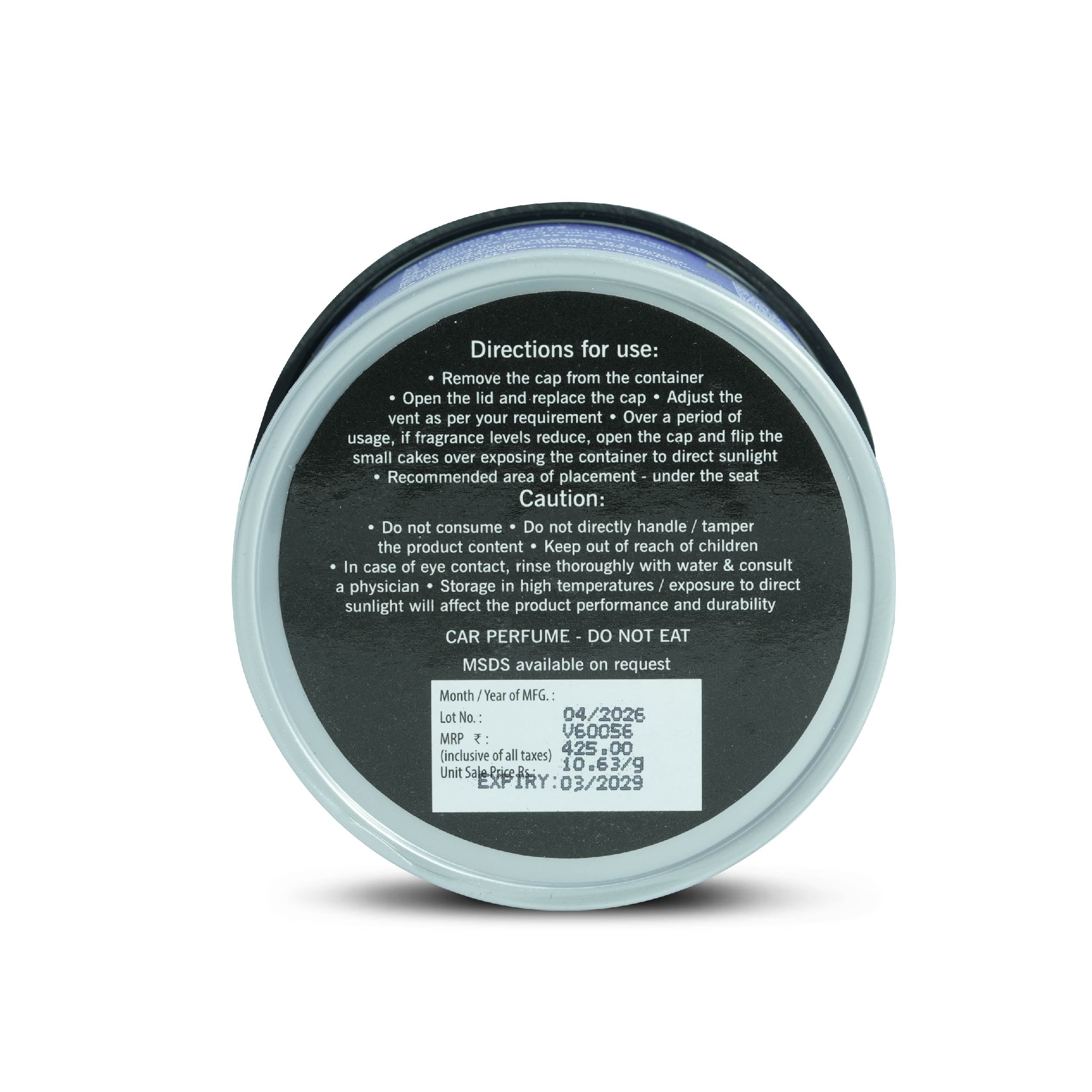 Aura Natural Fiber Car Freshener - Cool Cologne 40 g