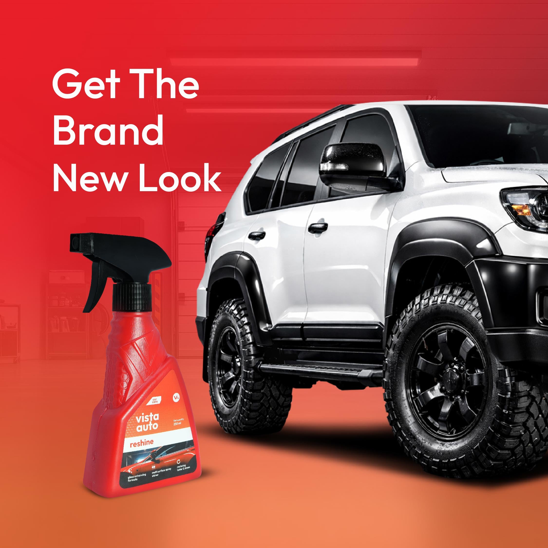 Reshine Car and Two Wheeler Gloss 250 ml