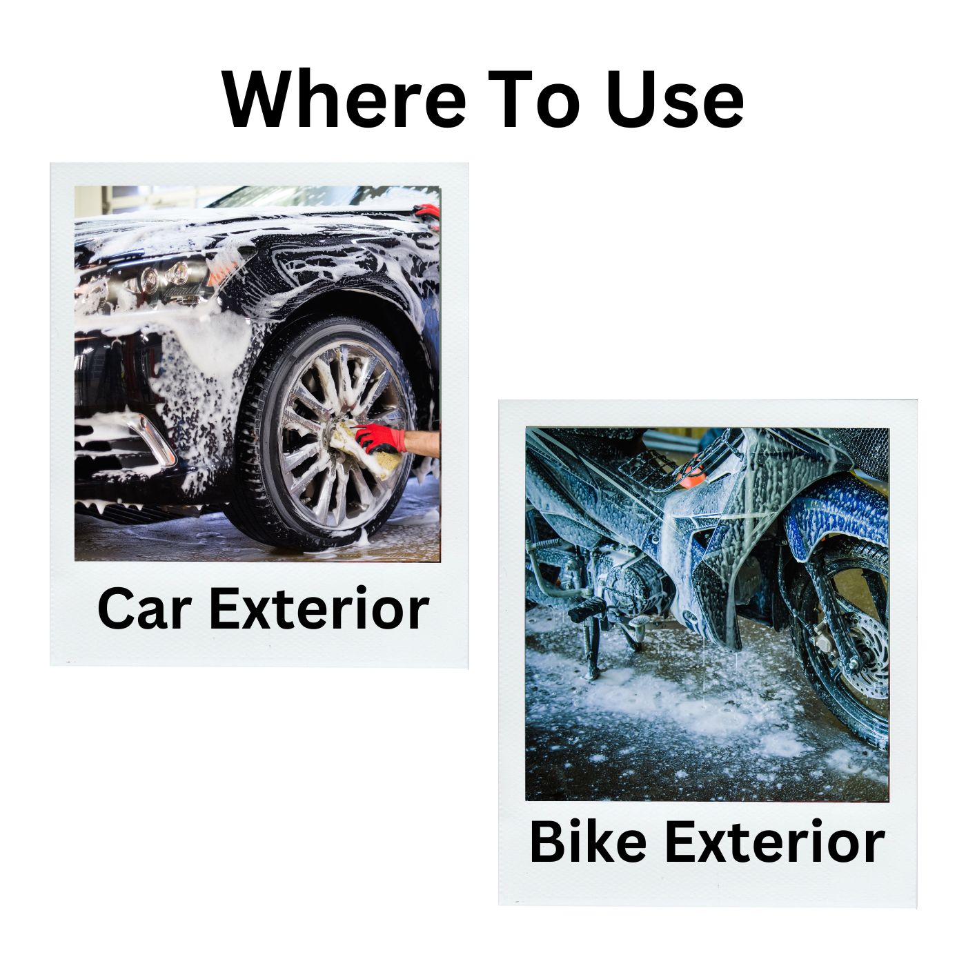WASH & WAX 500 ml Car and Bike Shampoo