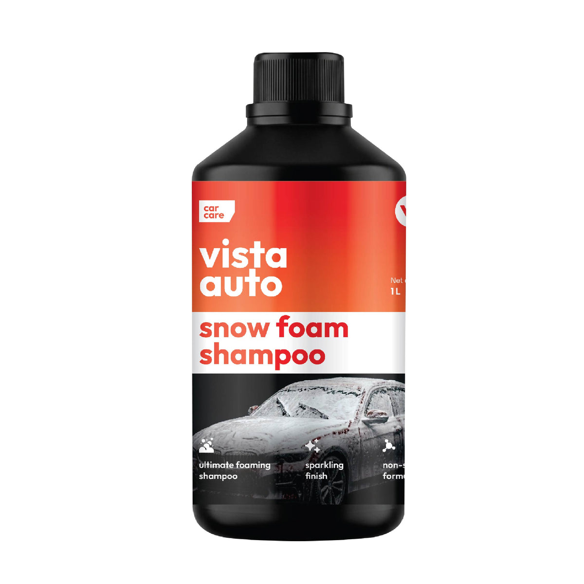 Snow Foam Shampoo 1L - pH Balance Formula, For Car and Bike