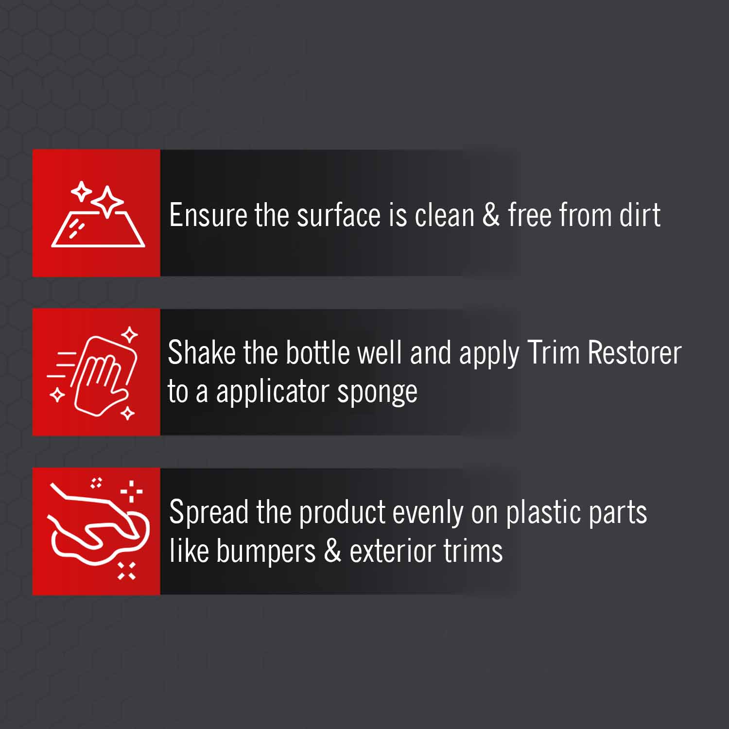 Trim Restorer 250 ml - Premium Exterior Plastic & Vinyl Revitalizer