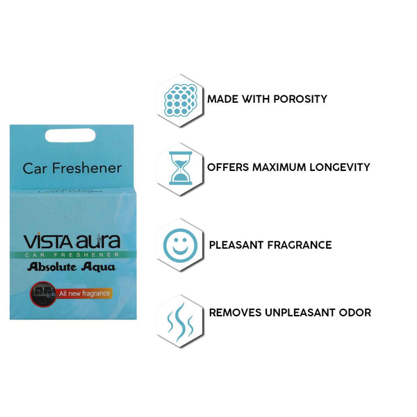 AURA Natural Fiber Car Freshener - Absolute Aqua