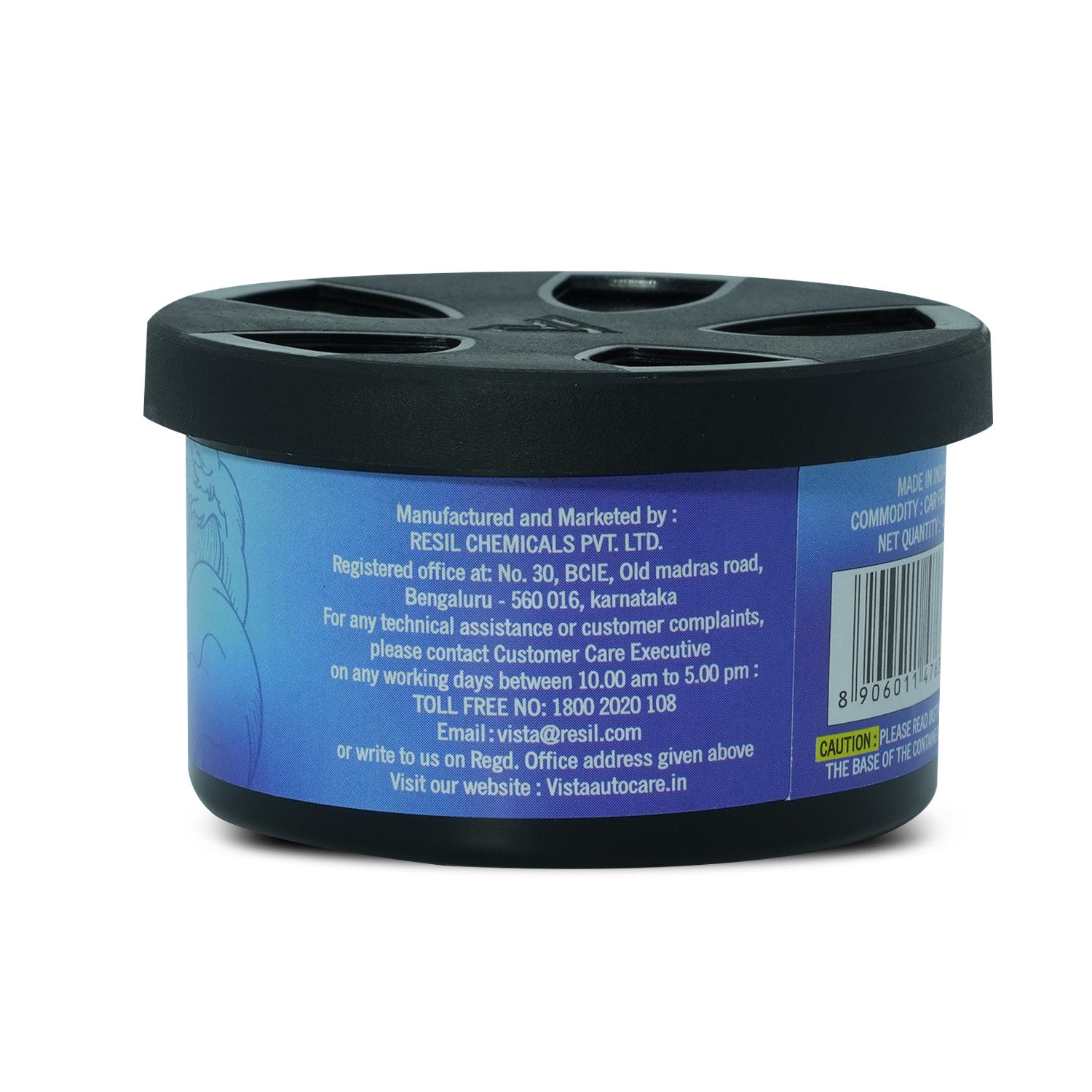 Aura Aqua Storm Car Air Freshener 40 g, Wooden Fiber, Long-Lasting & Refreshing Fragrance to Freshen Up Your Car - Odor Eliminator & Car Accessories