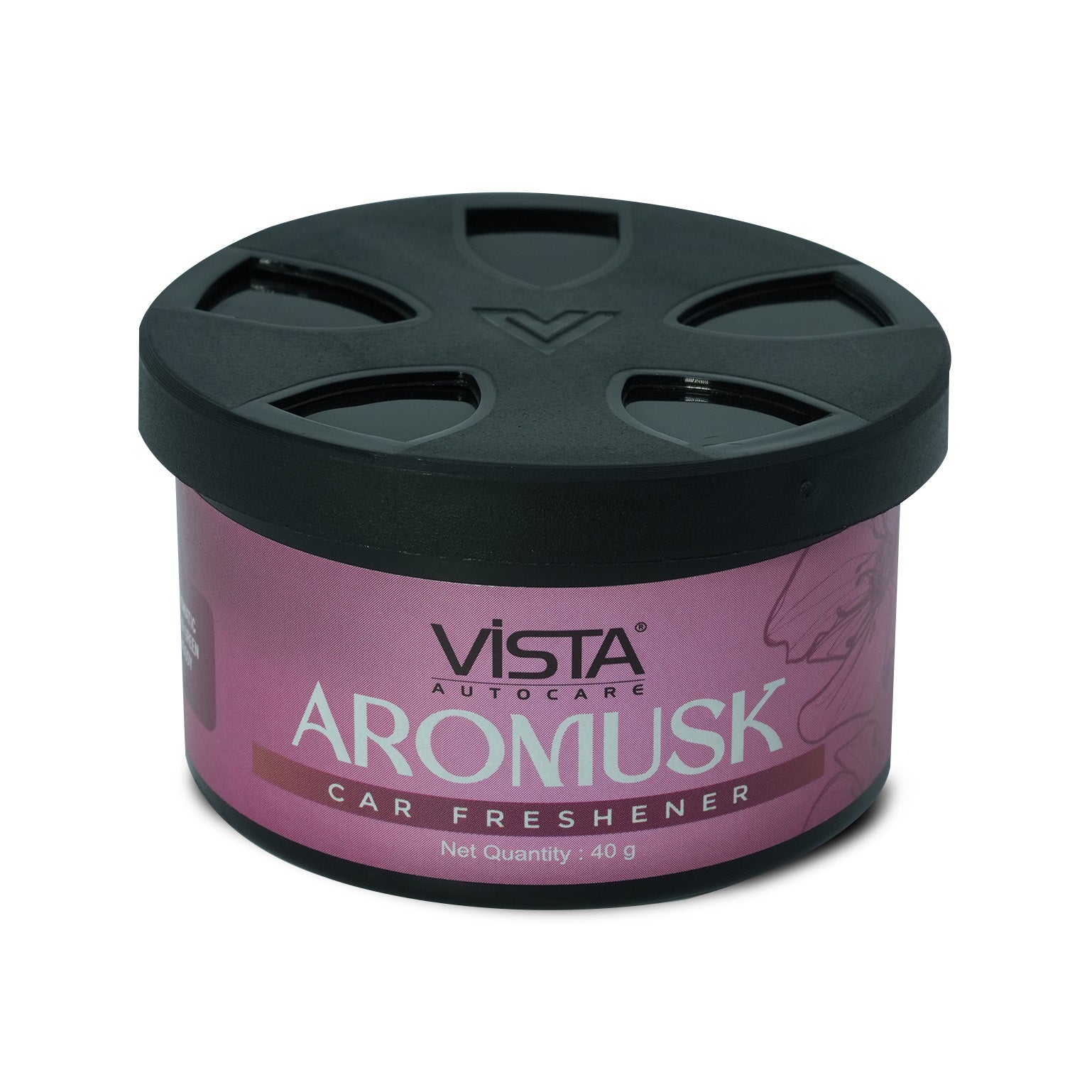 Aromusk Car Air Freshener 40 g, Wooden Fiber, Long-Lasting & Refreshing Fragrance to Freshen Up Your Car - Odor Eliminator & Car Accessories
