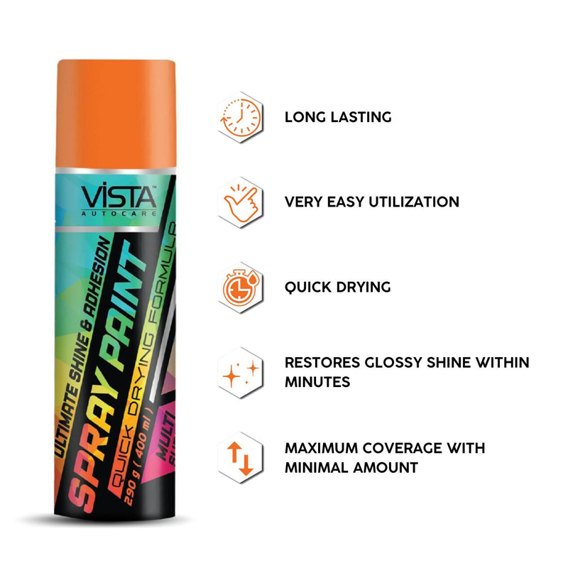 VISTA SPRAY PAINT DEEP YELLOW 400 ml (290g)