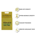 AURA NATURAL FIBER CAR FRESHNERS - LIME TWIST