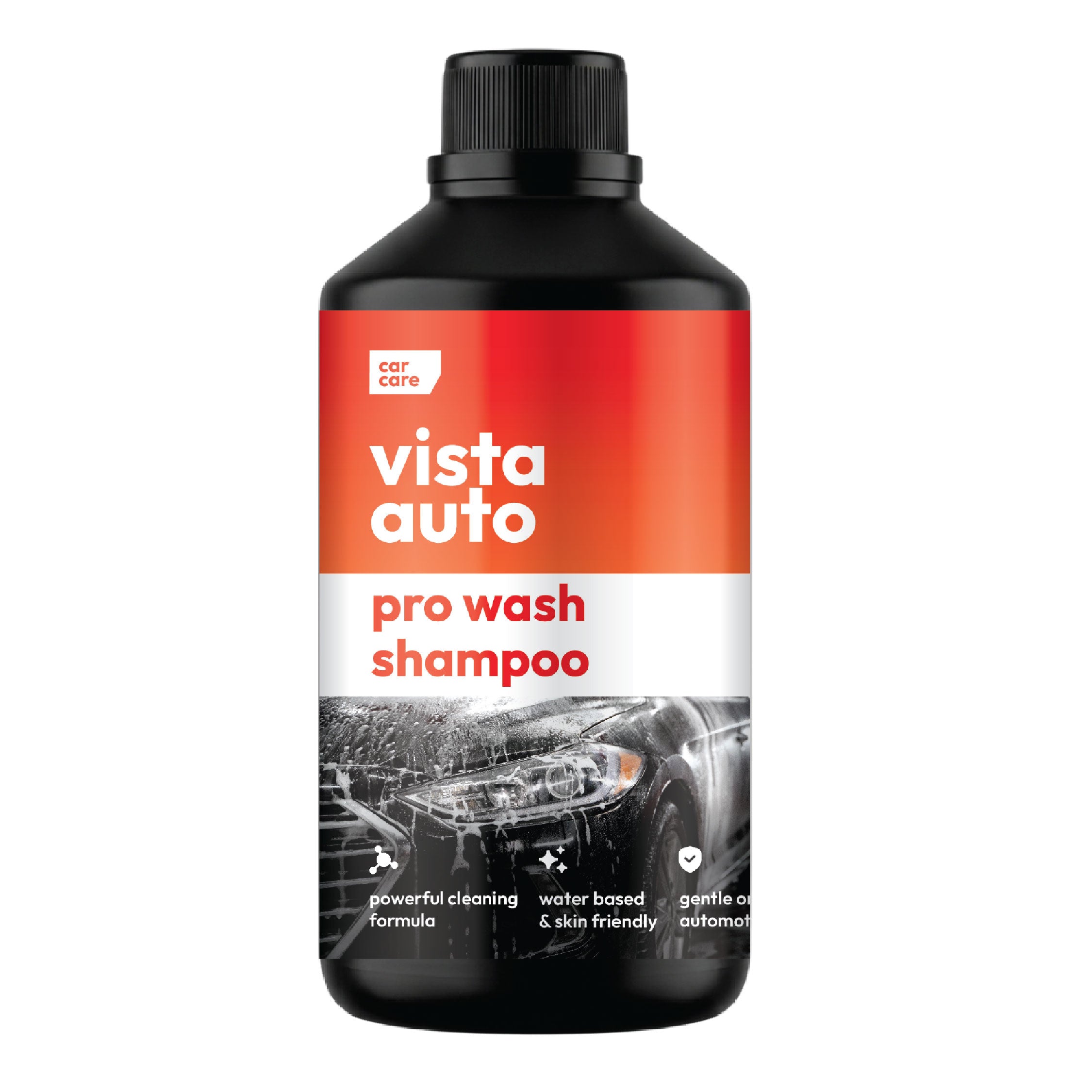 Vista Auto Pro Wash Shampoo 1L | High Concentrate Car & Bike Shampoo