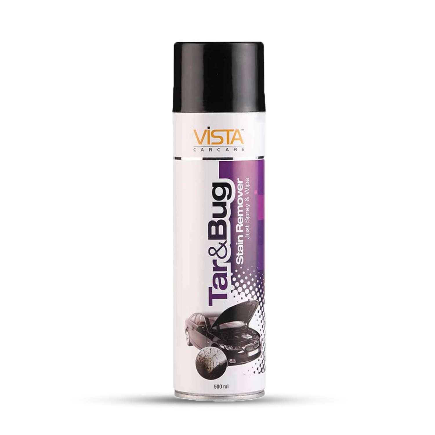 Tar & Bug Stain Remover 500 ml | Powerful, Residue-Free Cleaner for Painted, Chrome, Glass & Plastic Surfaces