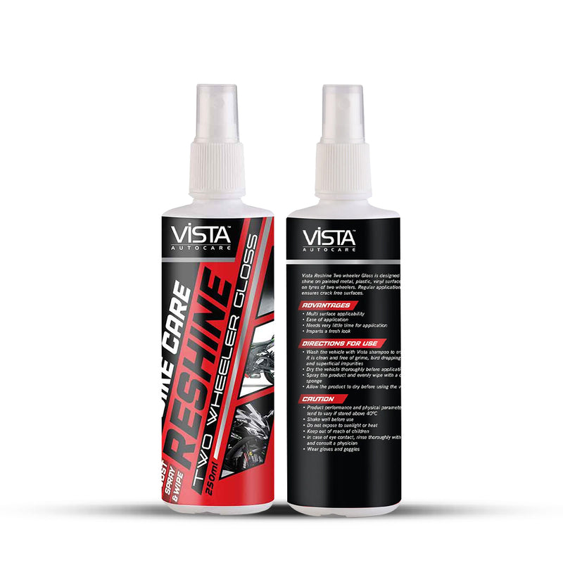 RESHINE TWO WHEELER GLOSS 250ml
