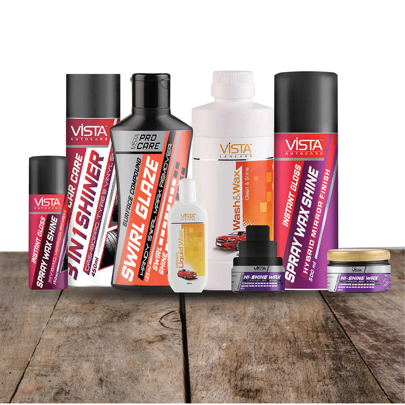 HI-SHINE WAX 250 gm (Carnauba Wax) Polish