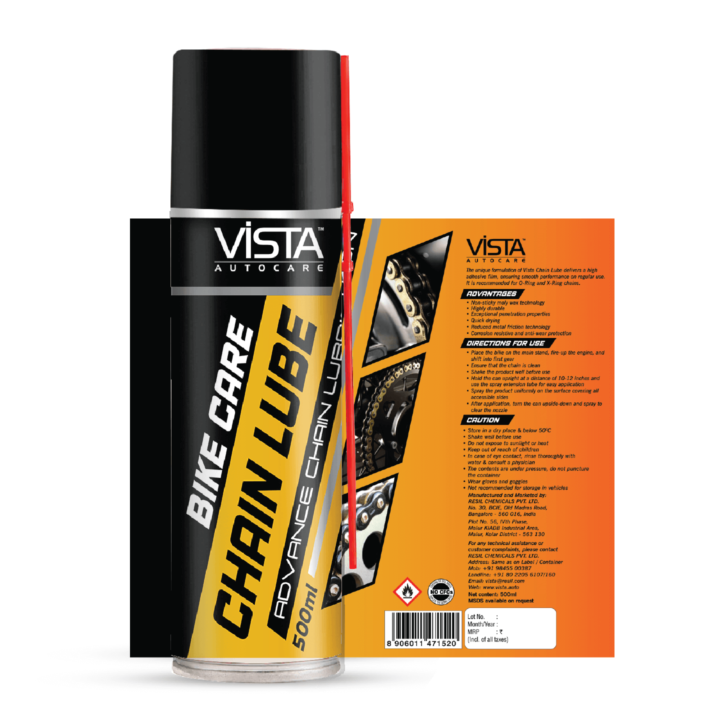 Best Bike Chain Lube 500ml. Shop now VISTA AUTO CARE