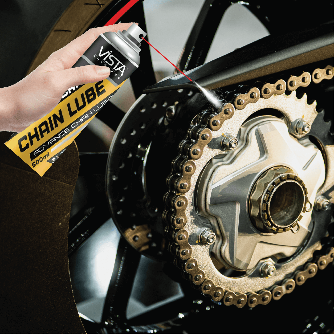 Lubing bike chain hotsell