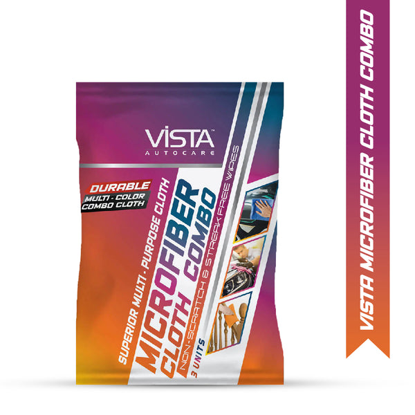 VISTA MICROFIBER CLOTH COMBO (Pack Of 3)