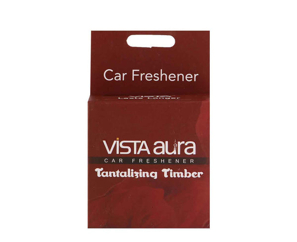 AURA NATURAL FIBER CAR FRESHNERS - TANTALIZING TIMBER